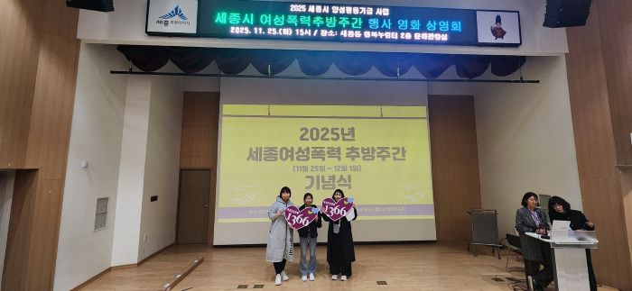 2025년 여성폭력추방주간 캠페인 참여